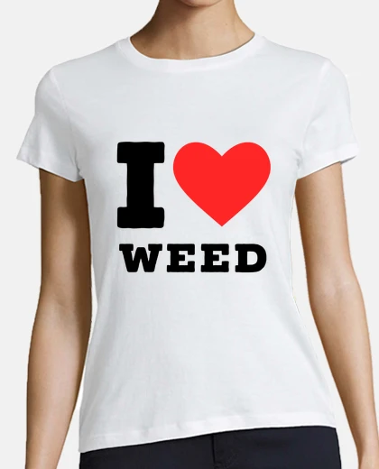 Tee-shirt j39aime l39herbe