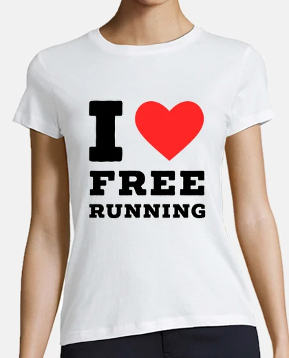 Tee-shirt j39aime la run libre