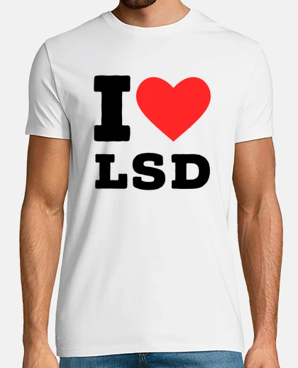 Tee-shirt j39aime le lsd