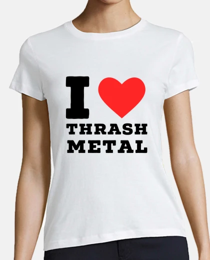 Tee-shirt j39aime le métal ash