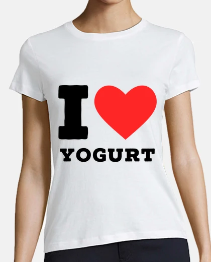 Tee-shirt j39aime le yaourt