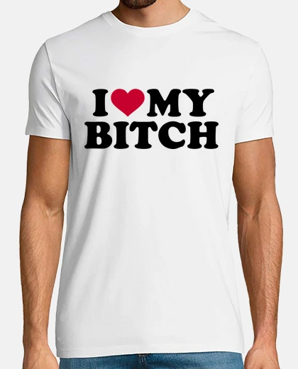 Tee-shirt j39aime ma chienne