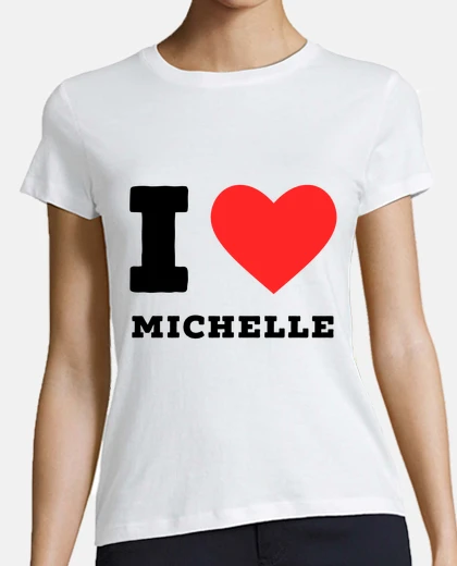 Tee-shirt j39aime michelle