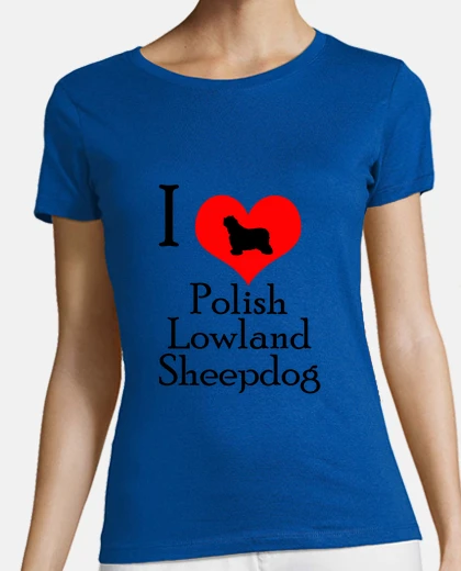 Tee-shirt j39aime polir lowl and chien de berger