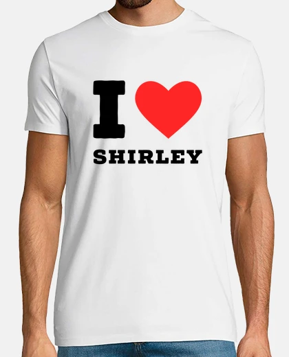 Tee-shirt j39aime shirley