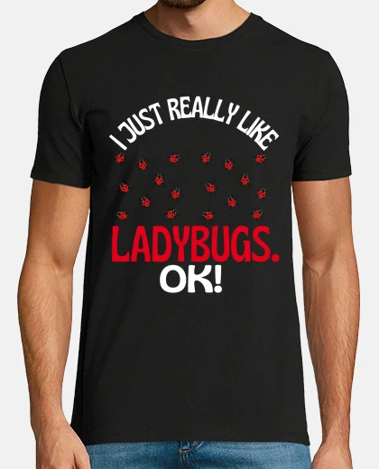 Tee-shirt j39aime vraiment les coccinelles ok coc