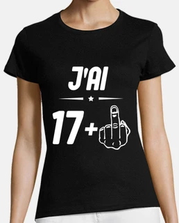 Tee shirt doigt d'honneur femme sale