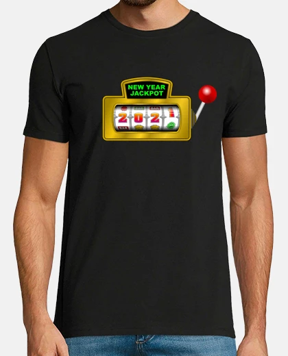 T-shirt jack pot del nuovo anno