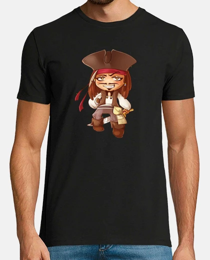 T-shirt jack sparrow chibi