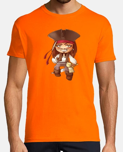 Playera Jack Sparrow Chibi