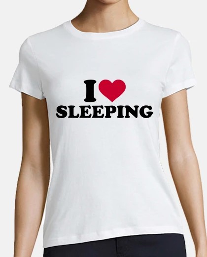 Tee-shirt j'adore dormir