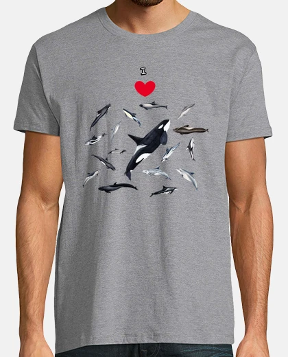 Tee-shirt j'adore les chemise dauphins