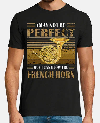 T-shirt jagthorn ma so suonare il corno frances