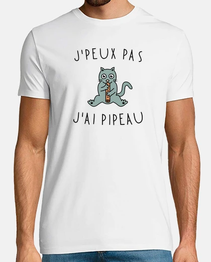 Tee-shirt Jai pipeau noir