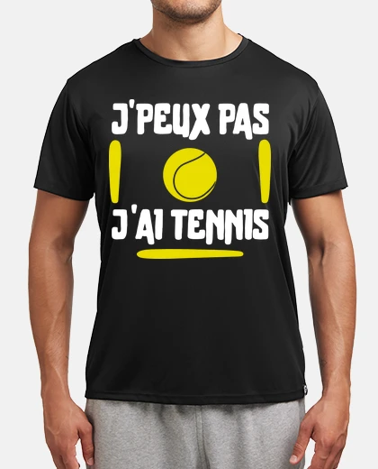 Tee-shirt J'ai tennis cadeau