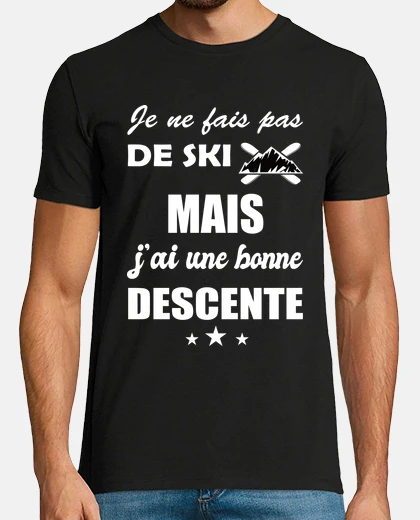 Tee-shirt Jai une bonne descente t-shirt