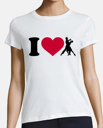 Tee-shirt j'aime la danse foxtrot