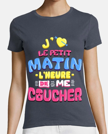 Tee-shirt J'aime le petit matin