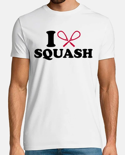 Tee-shirt j'aime le squash