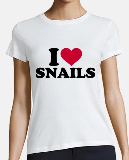 Tee-shirt j'aime les escargots