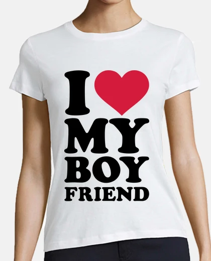 Tee-shirt j'aime mon petit ami
