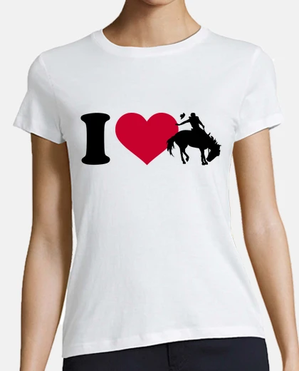 Tee-shirt j'aime rodéo