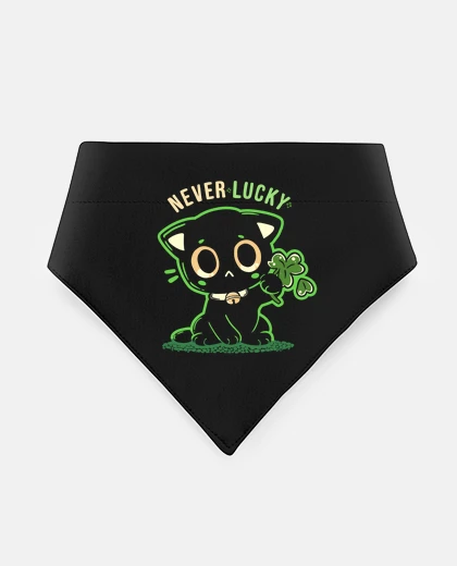Mascotas jamais de chance - bandana pour animaux de compagnie