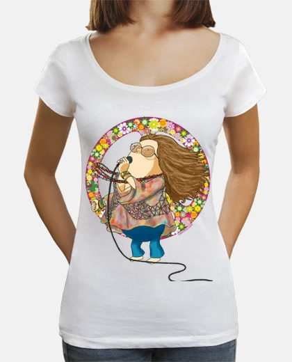 Camiseta Janis Joplin by Calvichis 