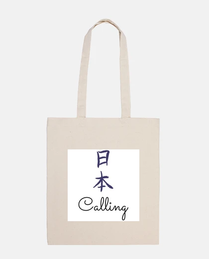 Bag japan calling tote bag