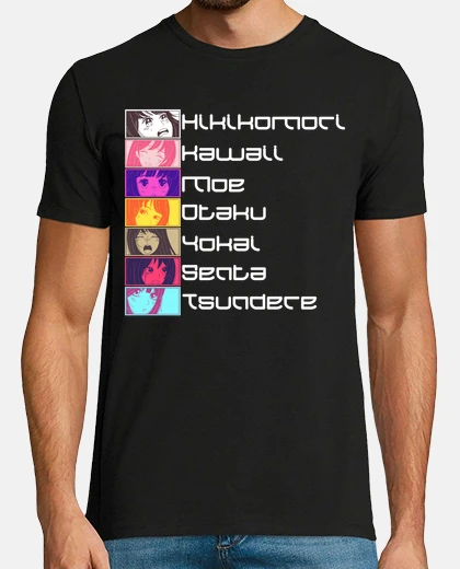 Tee-shirt japan manga anime hikikomori kawaii otaku senta tsu
