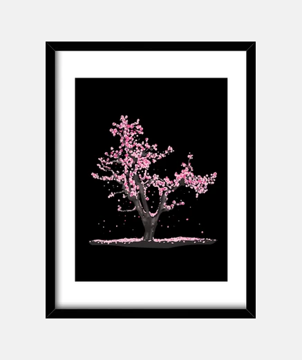 Framed japanese cherry blossom