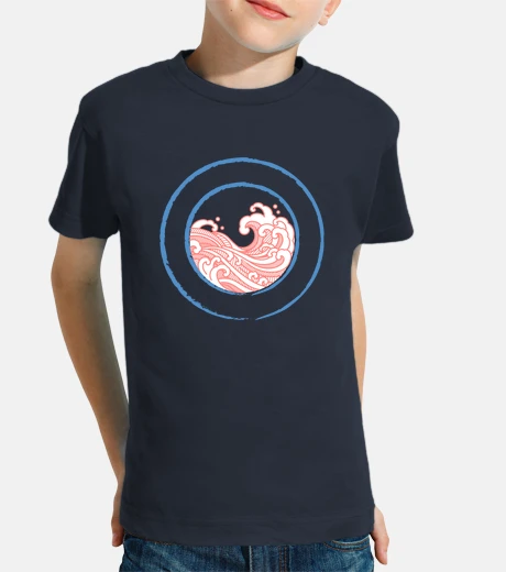 Kids japanese kanagawa wave