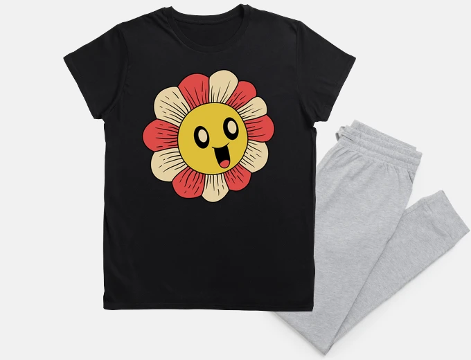 Pyjama Japanese kawaii sunflower