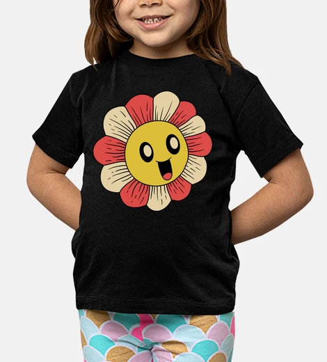 Children's Japanese kawaii sunflower