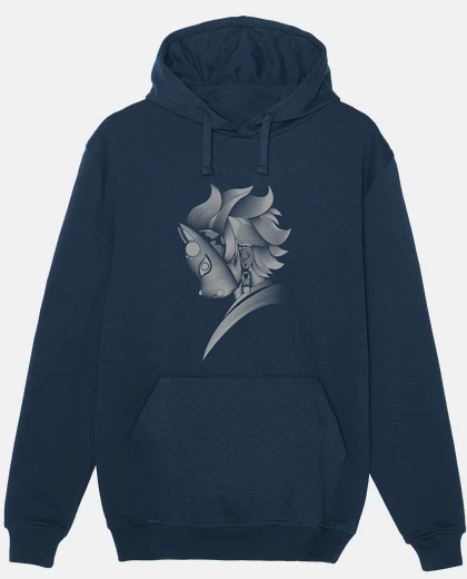 Hoodie Japanese Mask Demon Slayer