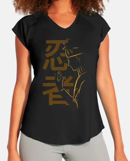 T-shirt japanese ninja shinobi - minimalist nin