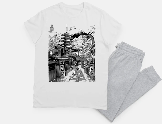 Pyjama japanese street