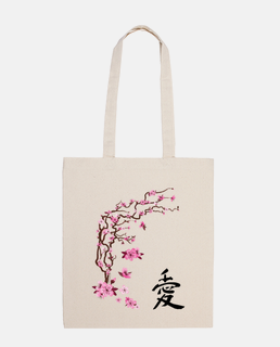 japanese cherry - calligraphy