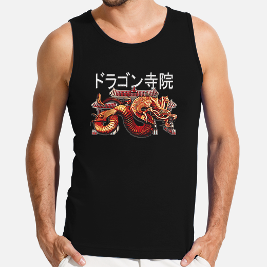 Japanese dragon temple japan t-shirt | tostadora