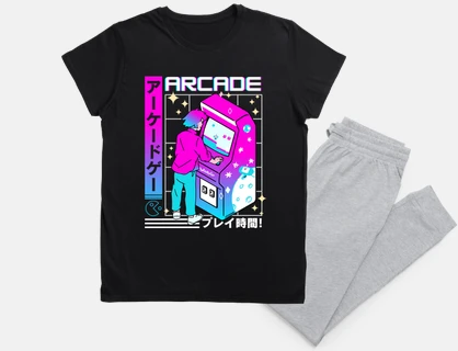 japanese retro futuristic - arcade