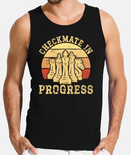 Camiseta jaque mate en progreso
