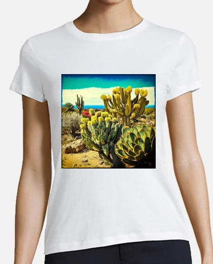 Playera Jardin de Cactus