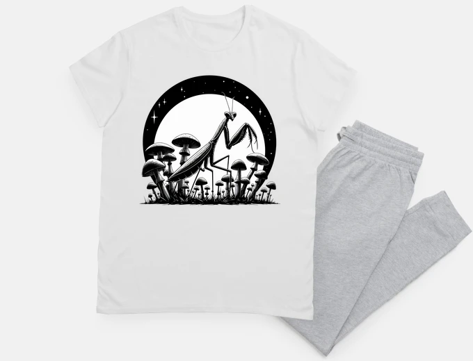 Pyjama jardin de mante religieuse monochromati