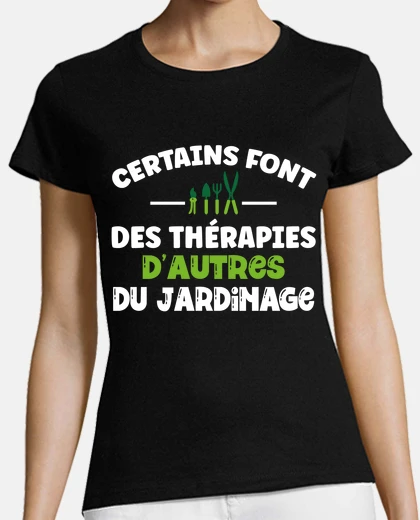 Tee-shirt Jardinage, passionné de jardin humour
