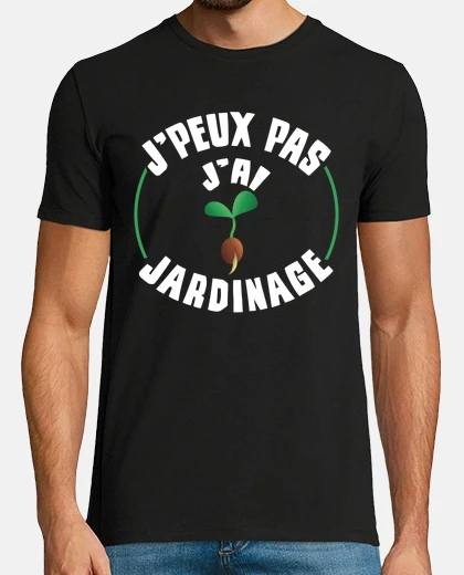 Camiseta jardinería jardinero huerto humor