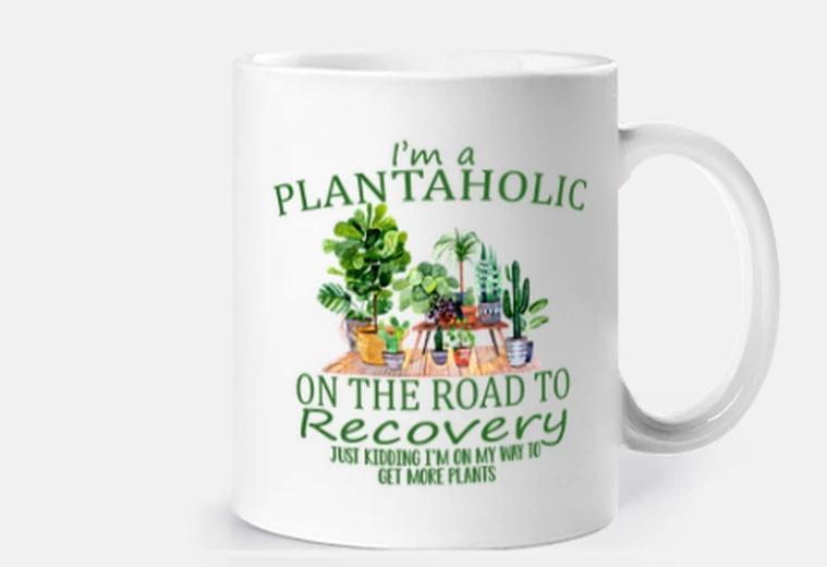 Taza jardineros famosos, permacultura, personalizable, soy adicto a las plantas, adicto a la naturaleza,