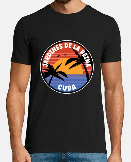 Tee-shirt jardines de la reina cuba lever du sole