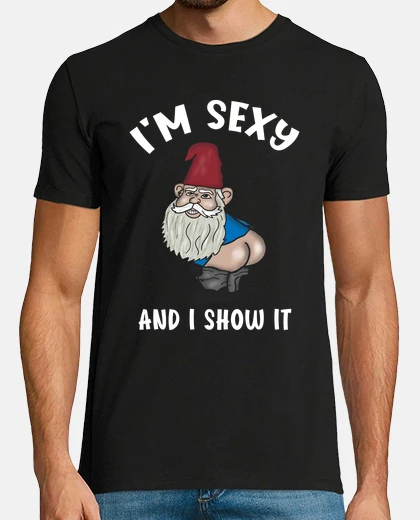 Tee-shirt jardinier nain de jardin sexy