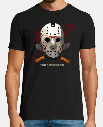 Tee-shirt Jason Voorhees - You Are Doomed... (Vendredi 13)