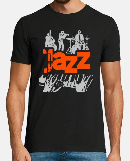 T-shirt Jazz Band Poster Syle